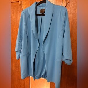Dakota Blue Turquoise Women's Blazer, XL